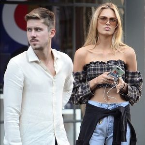 LF Furst of a Kind Flannel Crop Top